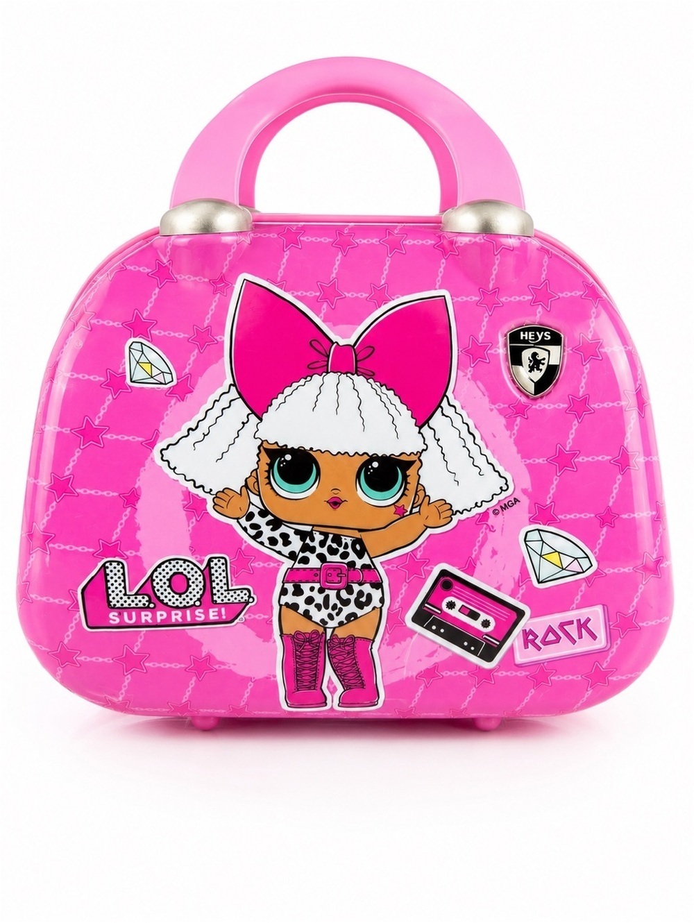 LOL Surprise Heys Hard Shell Cosmetic Case Travel Bag Pink Carry Case